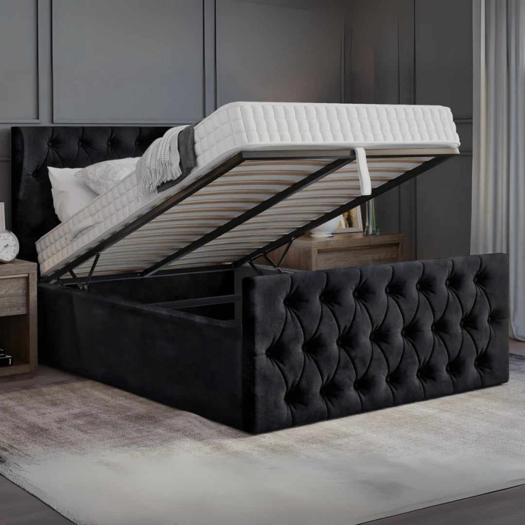 Kingsmoor Chesterfield Bed With Storage