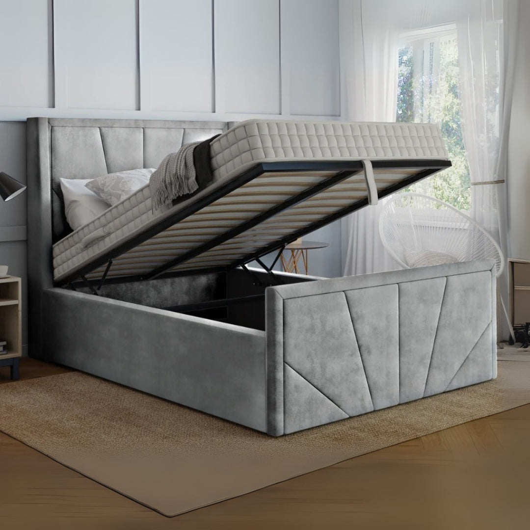 Rosemont Sunrise Bed Frame With Storage and Optional Mattress