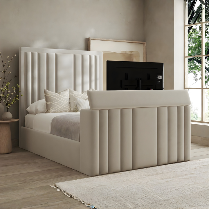 TV Bed with Hidden Screen Lift