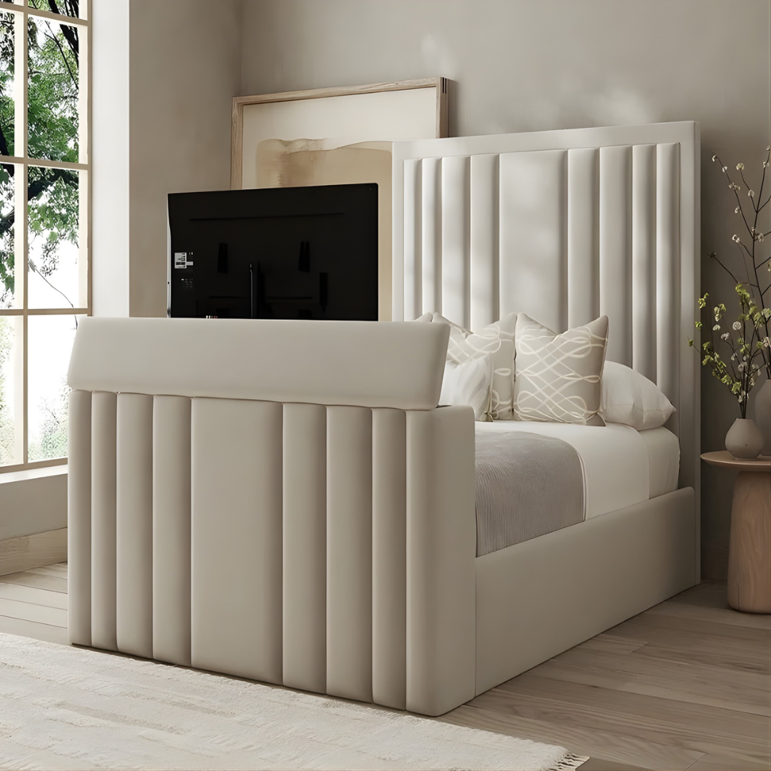 TV Bed with Hidden Screen Lift 1