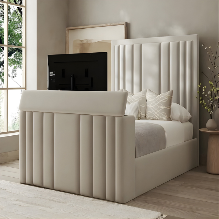 TV Bed with Hidden Screen Lift 1