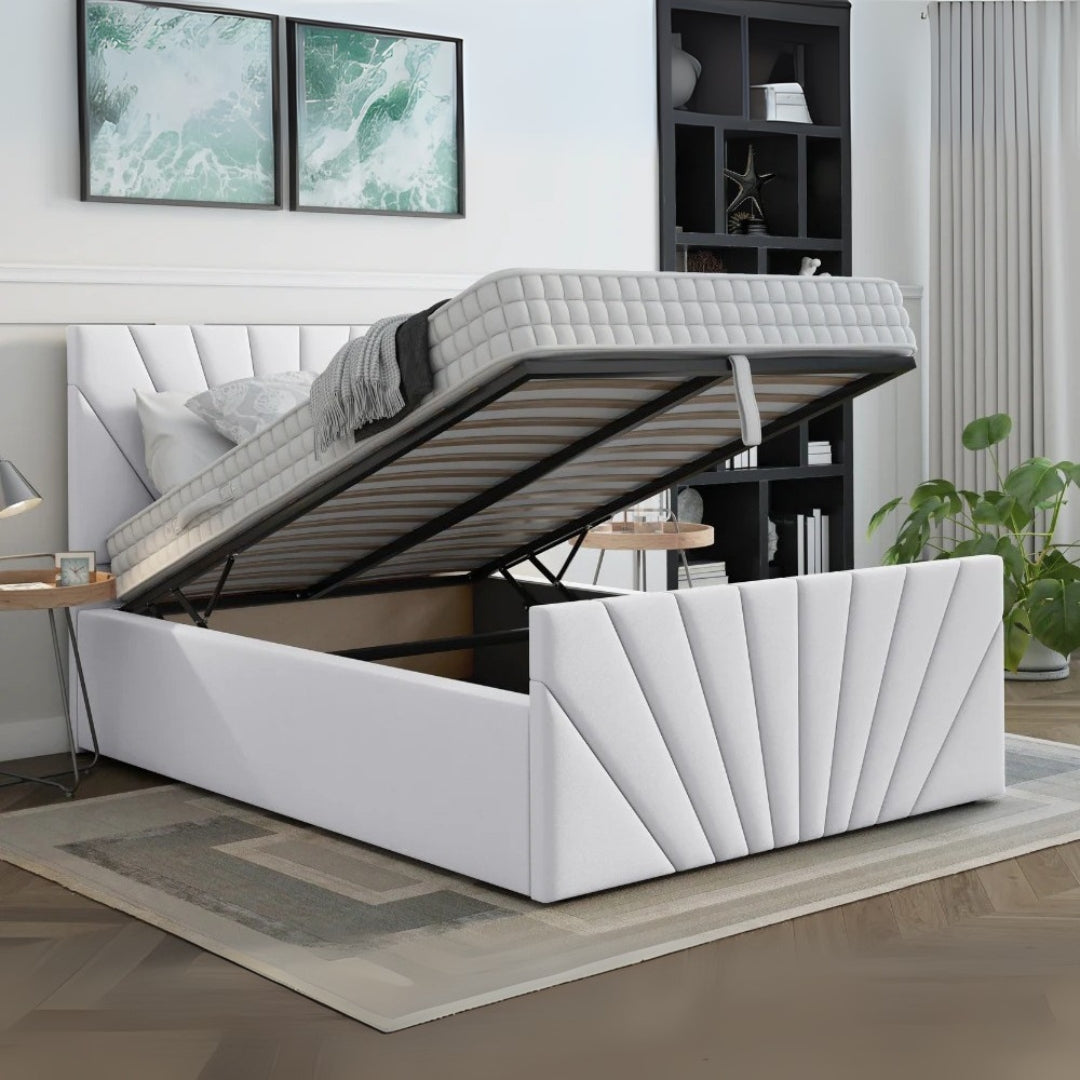 Windsor Haven Bed Frame With Gaslift Storage