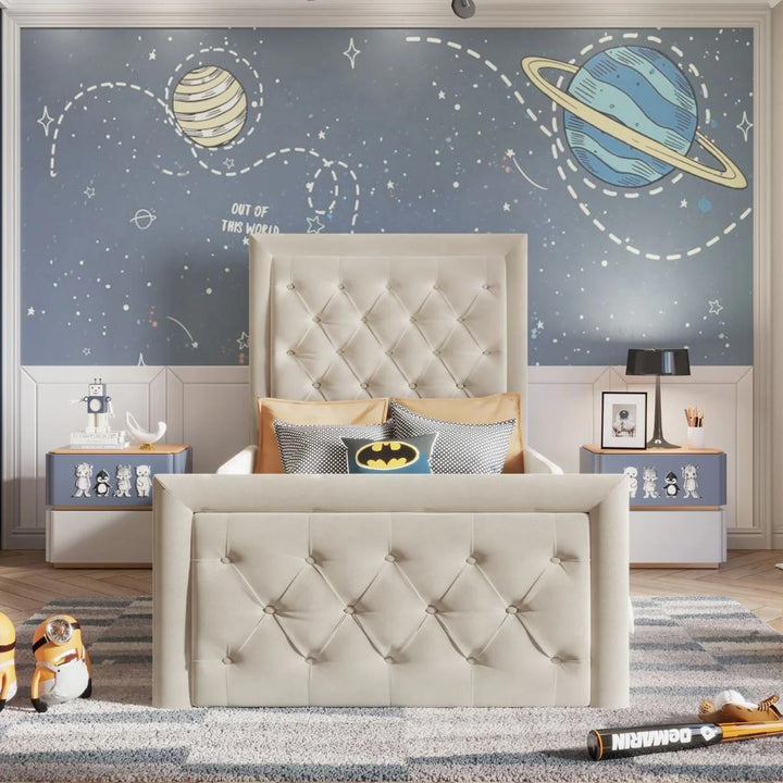 bed frame with storage 1