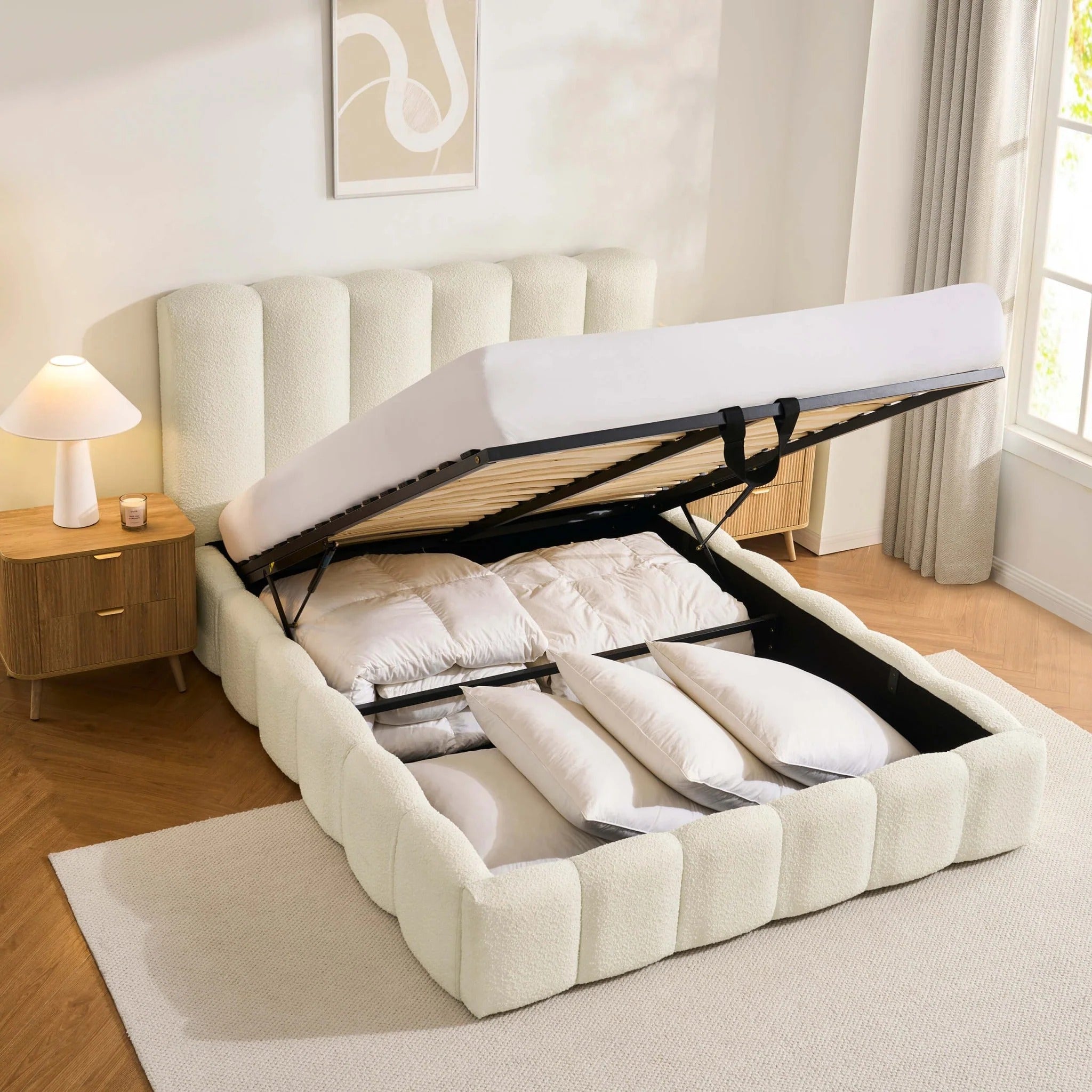 king size bed with storage 2