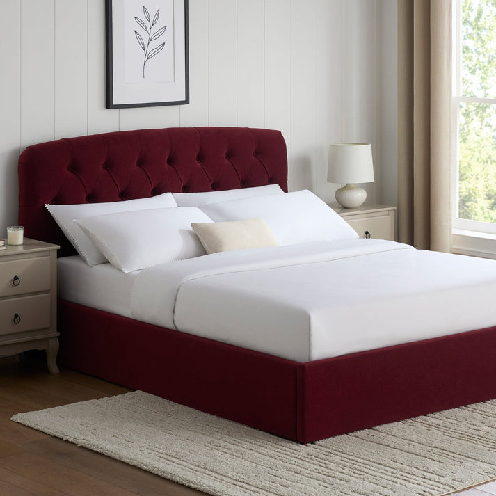 super king storage bed 